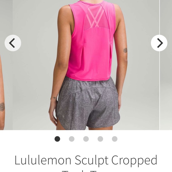 Lululemon sculpt cropped tank - Picture 5 of 6